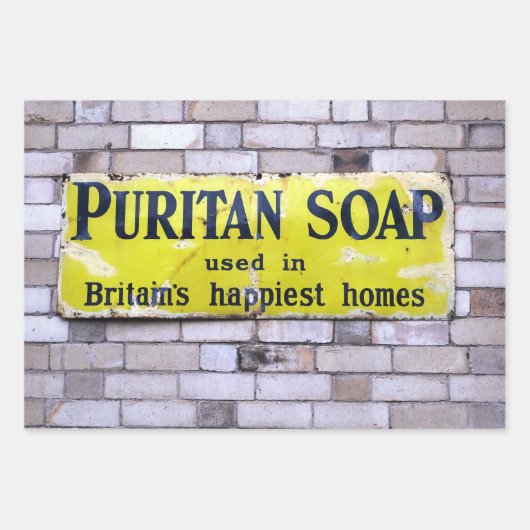 ALT ENGLAND GESCHENKPAPIER SET (Vorderseite 3)