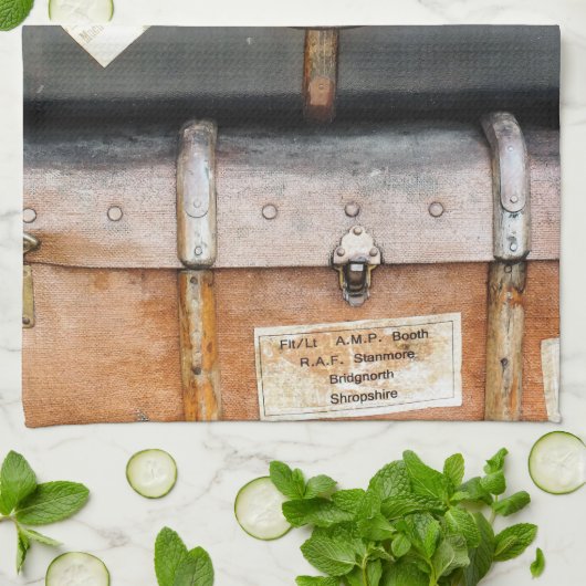 ALT ENGLAND GESCHIRRTUCH (Gefaltet)