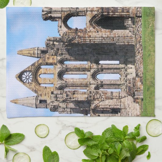 ALT ENGLAND GESCHIRRTUCH (Gefaltet)