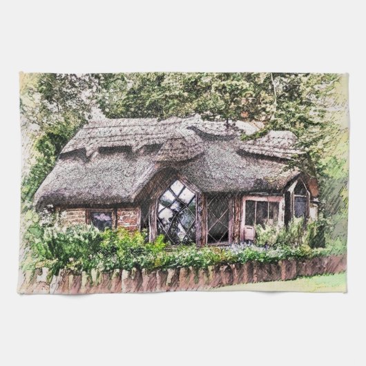 ALT ENGLAND GESCHIRRTUCH (Horizontal)