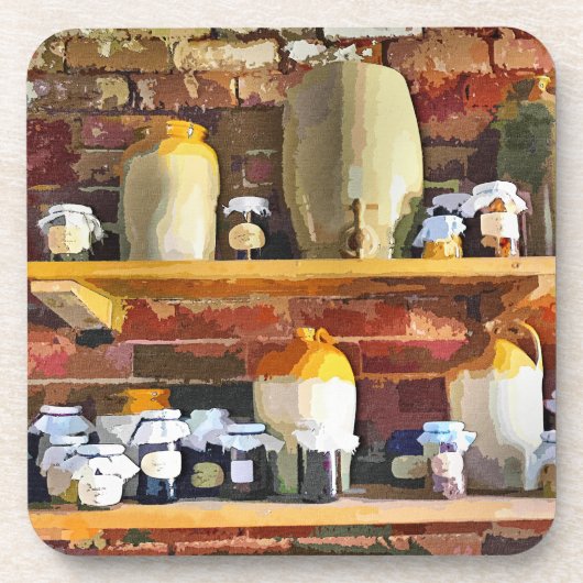 ALT ENGLAND GETRÄNKEUNTERSETZER (Vorderseite)