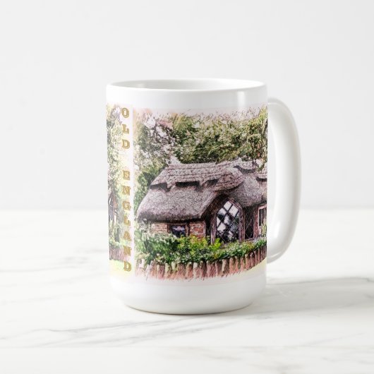 ALT ENGLAND KAFFEETASSE (VorderseiteRechts)