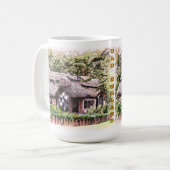 ALT ENGLAND KAFFEETASSE (Vorderseite Links)