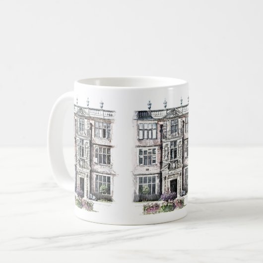 ALT ENGLAND KAFFEETASSE (Vorderseite Links)