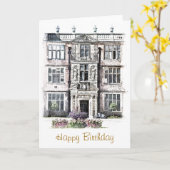 ALT ENGLAND KARTE (Gelbe Blume)