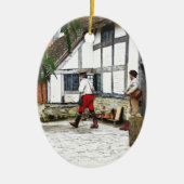 ALT ENGLAND KERAMIK ORNAMENT (Vorne)