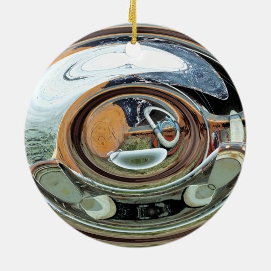 ALT ENGLAND KERAMIK ORNAMENT (Hinten)