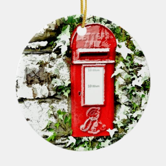 ALT ENGLAND KERAMIKORNAMENT (Vorne)