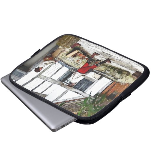 ALT ENGLAND LAPTOPSCHUTZHÜLLE (Vorne Knopf)