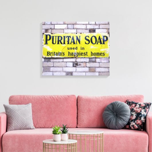 ALT ENGLAND LEINWANDDRUCK (Insitu (Wohnzimmer))