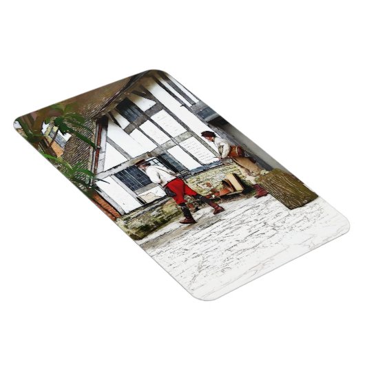 ALT ENGLAND MAGNET (Rechte Seite)