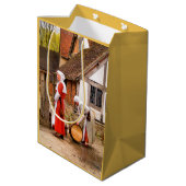 ALT ENGLAND MITTLERE GESCHENKTÜTE (Rückseite Schrägansicht)