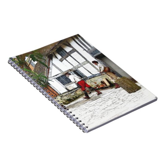 ALT ENGLAND NOTIZBLOCK (Rechte Seite)