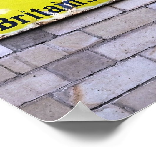 ALT ENGLAND POSTER (Ecke)