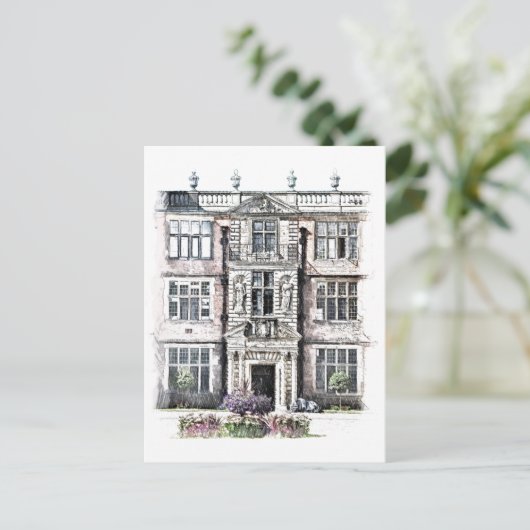 ALT ENGLAND POSTKARTE (Stehend Vorderseite)