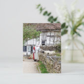 ALT ENGLAND POSTKARTE (Stehend Vorderseite)