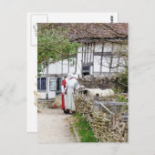 ALT ENGLAND POSTKARTE (Vorne/Hinten)