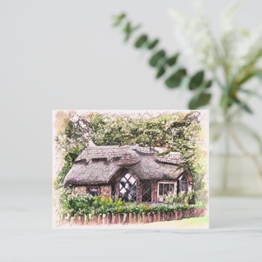 ALT ENGLAND POSTKARTE (Stehend Vorderseite)