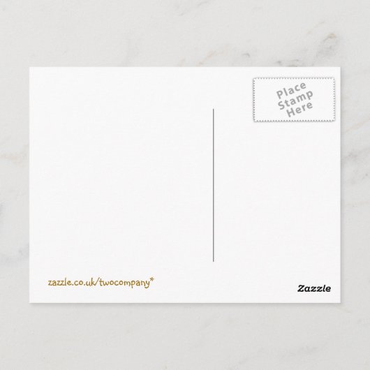 ALT ENGLAND POSTKARTE (Rückseite)