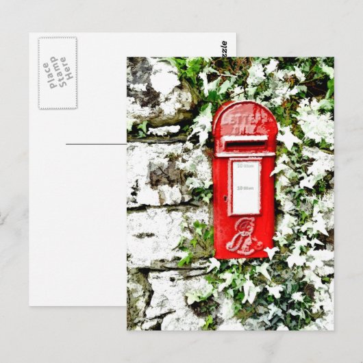 ALT ENGLAND POSTKARTE (Vorne/Hinten)