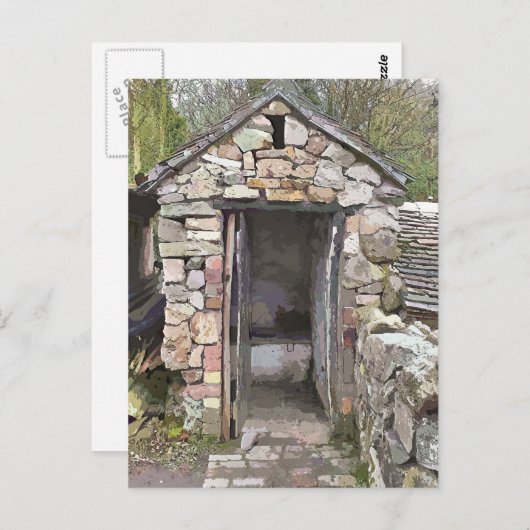 ALT ENGLAND POSTKARTE (Vorne/Hinten)