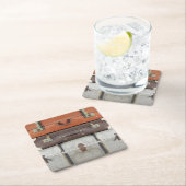 ALT ENGLAND RECHTECKIGER PAPPUNTERSETZER (Vor Ort)