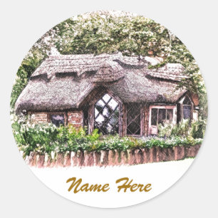 ALT ENGLAND RUNDER AUFKLEBER