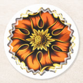 ALT ENGLAND RUNDER PAPPUNTERSETZER (Vorderseite)