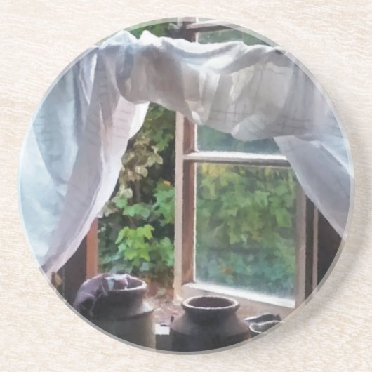 ALT ENGLAND SANDSTEIN UNTERSETZER (Vorne)