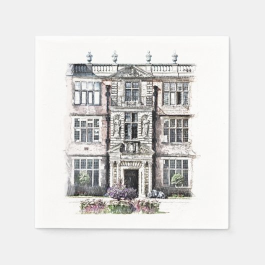 ALT ENGLAND SERVIETTE (Vorderseite)