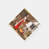 ALT ENGLAND SERVIETTE (Ecke)