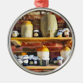 ALT ENGLAND SILBERNES ORNAMENT (Vorne)