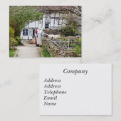 ALT ENGLAND VISITENKARTE (Vorne/Hinten)