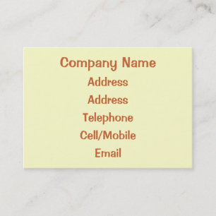 ALT ENGLAND VISITENKARTE