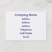 ALT ENGLAND VISITENKARTE (Rückseite)