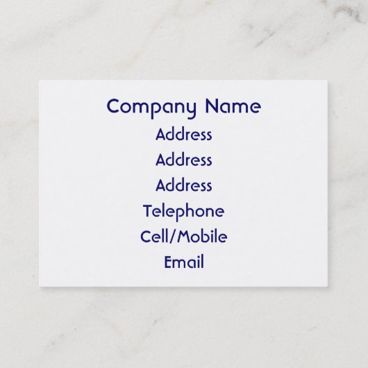 ALT ENGLAND VISITENKARTE (Rückseite)