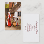 ALT ENGLAND VISITENKARTE (Vorne/Hinten)