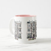 ALT ENGLAND ZWEIFARBIGE TASSE (Vorderseite Links)