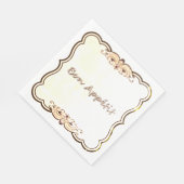 ALT-Französisch-Vintag-NAPKIN-MULTI-CHOICE Serviette (Ecke)