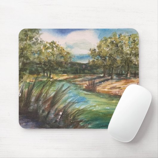 "Alt Frio Fluss" Mousepad (Mit Mouse)