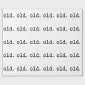 Alt. Geschenkpapier (Flach)