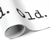 Alt. Geschenkpapier (Rolleneckpunkt)