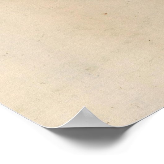 Alt gestaltete Weltkarte (1795) Poster (Ecke)