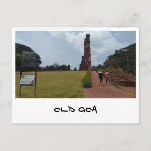 Alt-Goa (Indien) Postkarte