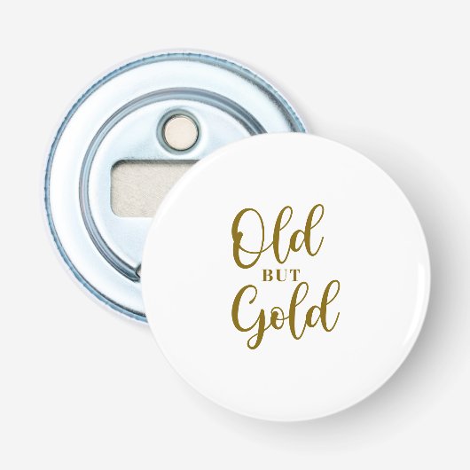 Alt, Gold Flaschenöffner (Vorderseite)