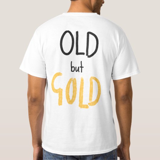 Alt, Gold T-Shirt (Rückseite)
