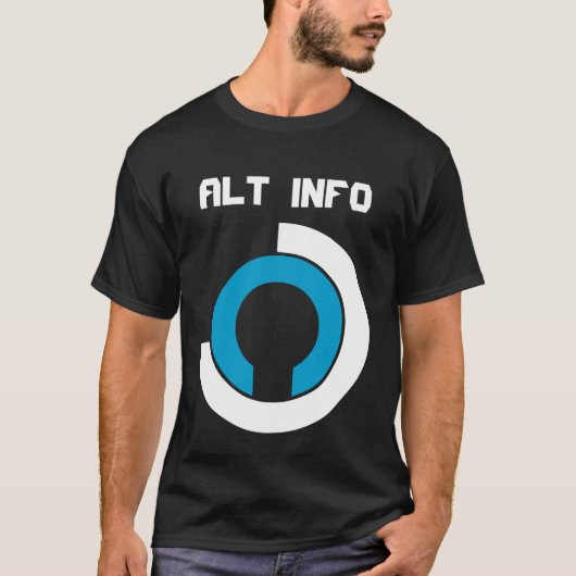 Alt-Info T-Shirt (Vorderseite)