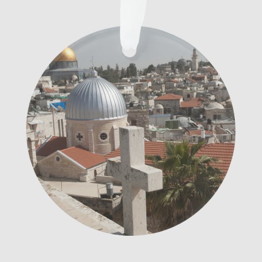 Alt-Jerusalems Silhouette Ornament (Vorderseite)