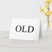 alt karte (Gelbe Blume)