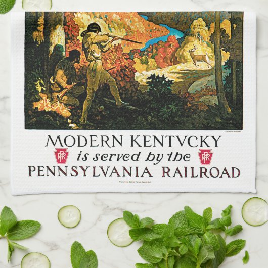 Alt Kentucky Küchentuch (Gefaltet)